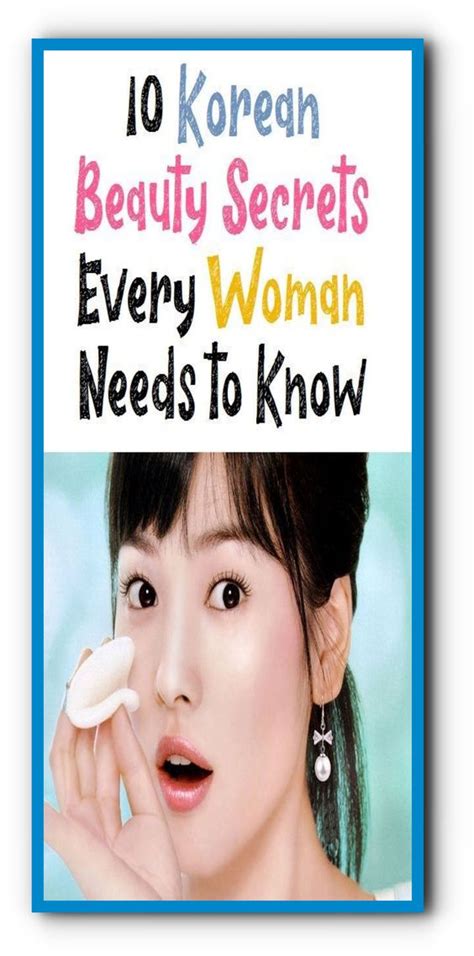 10 Korean Beauty Secrets Every Woman Needs To Know Wellness Days