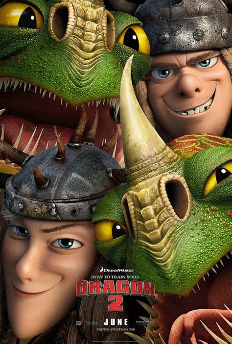 New Httyd 2 Poster Featuring Ruff And Tuff Hd How To Train Your