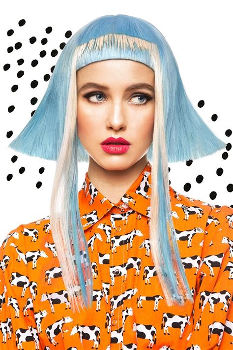 Color Blaze By Marta Macha For Hair Trendy Magazine Beauty Scene