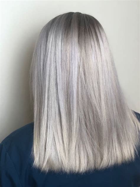 Hair by david troy platinum card foil color 8a with blue shots paul mitchell color. Platinum blonde, Majirel glow, platinum card | Platinum ...