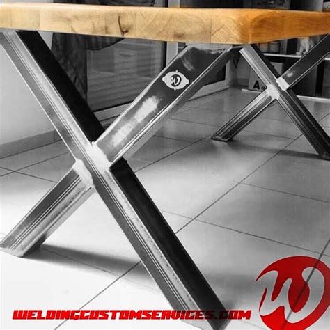 Pieds table metal / 2x pieds de table industriel x pieds en metal ipe pieds de fer xipeb80 amazon fr handmade. Pieds de Table - Welding Custom Services - Fabrication métallique sur mesure