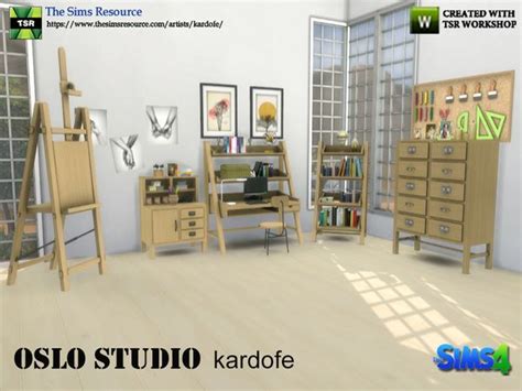 Very Cool Studio For Your Sim Artist By Kardofe A Featured Artist In