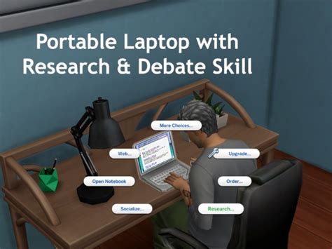 Portable Laptop With Research And Debate Skill By