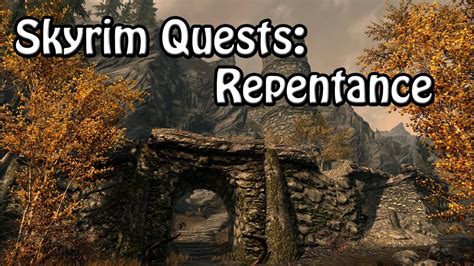 Skyrim Quests - Repentance - YouTube