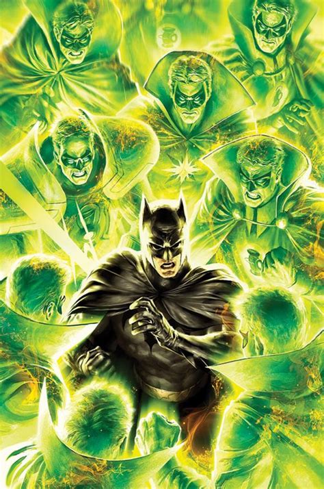 Green Lantern Batman Superheroes Art Beautiful Pictures