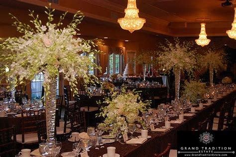 Crystal Ballroom Wedding Reception At The Grand Tradition Estate Near