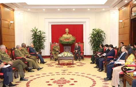 Vietnam Attaches Importance To Ties With Cuba Party Official