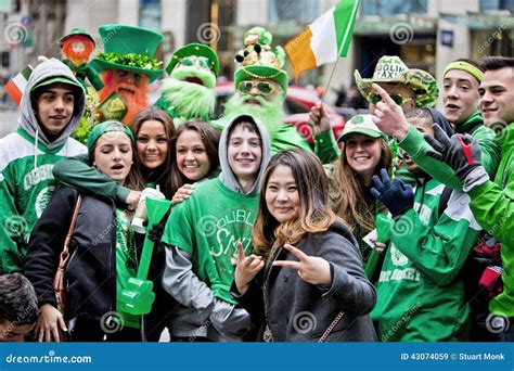 St Patricks Day Editorial Stock Image Image Of Expat 43074059