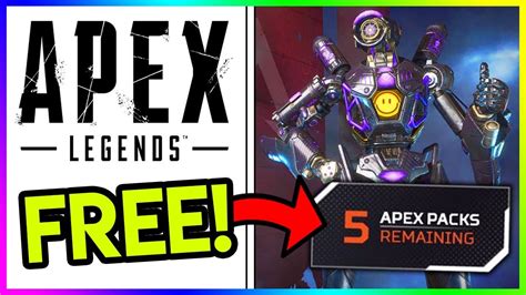 Free Legendary Pathfinder Skin And 5 Apex Packs In Apex Legends
