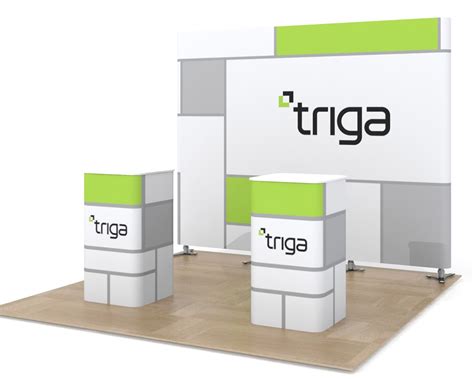 Triga 10x10 Trade Show Booth Package B