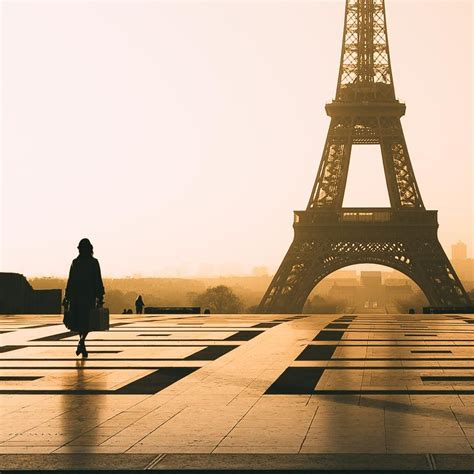 Sunrise At Place Du Trocadero In Paris The Best View Of The Eiffel