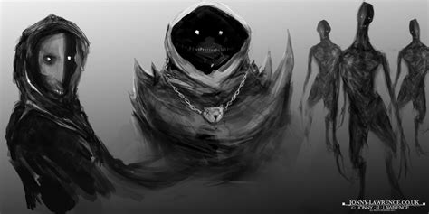 Shadow Monster Dark Fantasy Art Monster Concept Art
