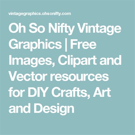 Oh So Nifty Vintage Graphics Vintage Graphics Free Vintage Graphics