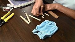 How to Make Doll Clothes Hanger (Doll Craft)
