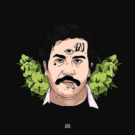 Pablo Escobar Weed Drugs Art Movie Artwork Pablo Escobar