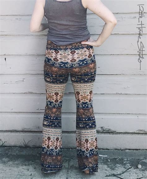 Hack Your Leggings Pattern Into Bell Bottoms A Tutorial For Sewing