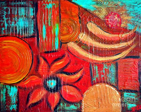 Mixed Media Abstract Painting By Davids Digits Fine Art America