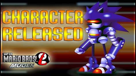 Character Smbz Mecha Sonic Is Released Youtube