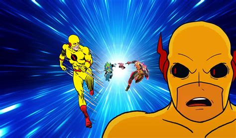 Eobard Thawne Vs Professor Zoom Vs Reverse Flash Dc Fight Art R