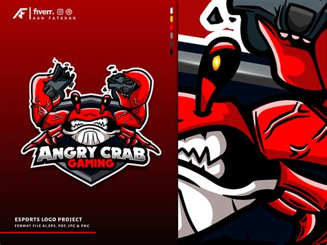 Crab Esports Logo By Aan Fatkhan On Dribbble