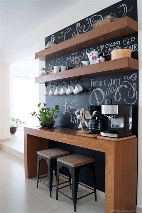 Top 15 Elegant Home Coffee Bar Design And Decor Ideas You Must Have In