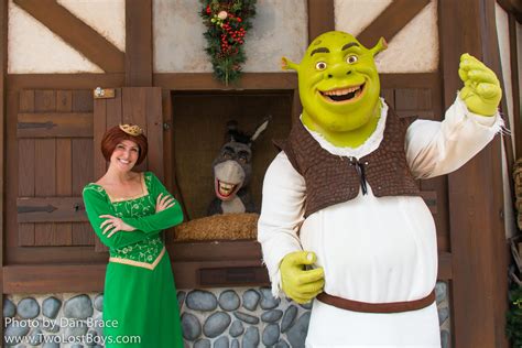Meeting Shrek Donkey And Fiona Universal Orlando Resort Flickr