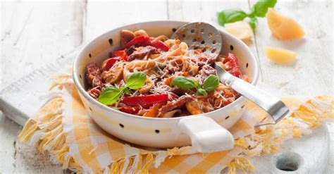 Nous aurons finis à temps pour le souper. Recette de Gratin de légumes à l'emmental léger