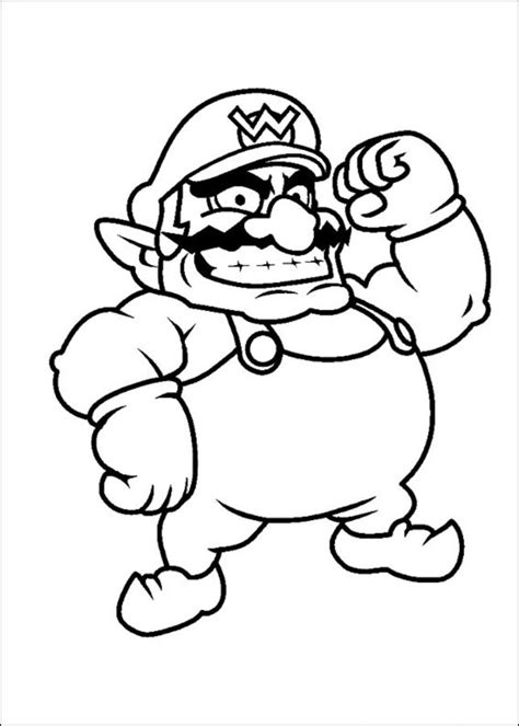 Disegni Da Colorare Disegni Da Colorare Super Mario Bros Stampabile