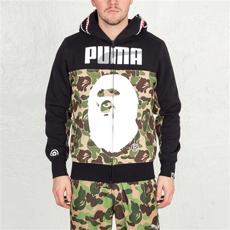 Puma Bape Shark Hoodie 569619 02 Sneakersnstuff Sns