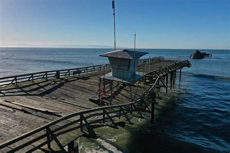 Saturday Links Historic Seacliff State Beach Pier In Santa Cruz To Be