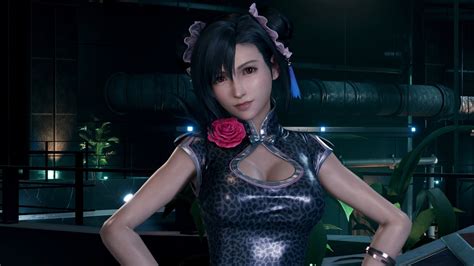 Ff7r Chapter 16 Cutscenes With Tifa Wearing Her Sporty Dress Jp