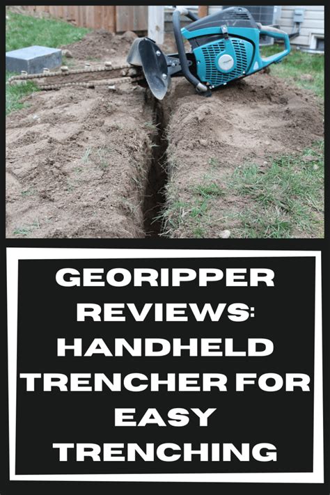 Georipper Reviews Handheld Trencher For Easy Trenching How To Hardscape