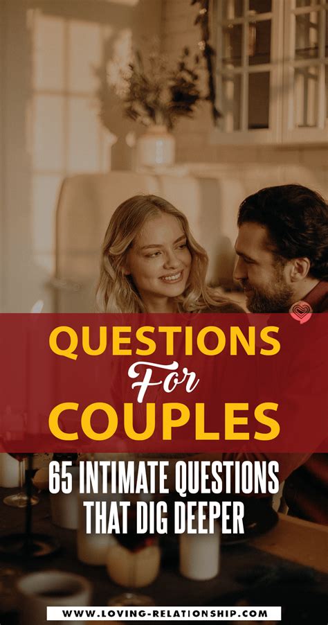 Intimate Questions To Ask Your Wife