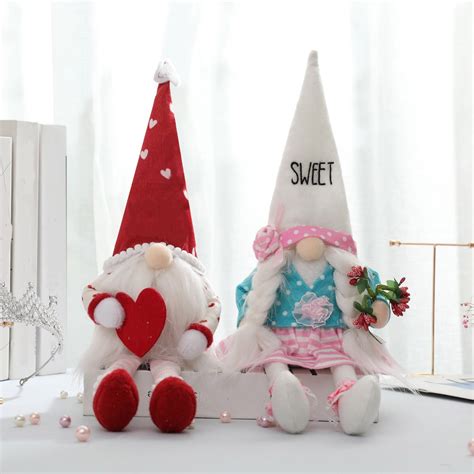 valentine s day rudolph faceless doll gnome holiday ts toy ornaments decorations festival
