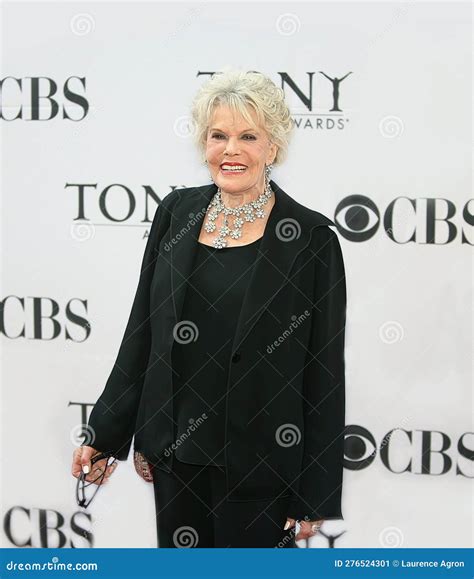 Janis Paige At The Tony Awards In New York City Editorial Photo