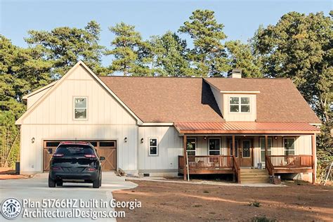 Exclusive Modern Farmhouse Plan 51766hz Comes To Life In Georgia With A