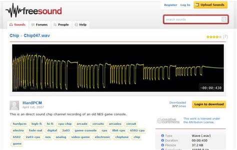 Freesound Banco De Sonidos De Dominio Público O Con Licencia Creative