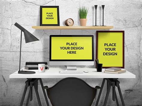 ✓ free for commercial use ✓ high quality images. Free Workspace Mockup Design Templates » CSS Author