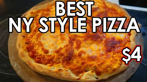 I Made New York Style Pizza At Home Easiest Pizza Dough Recipe Joshua Weissman Inspired