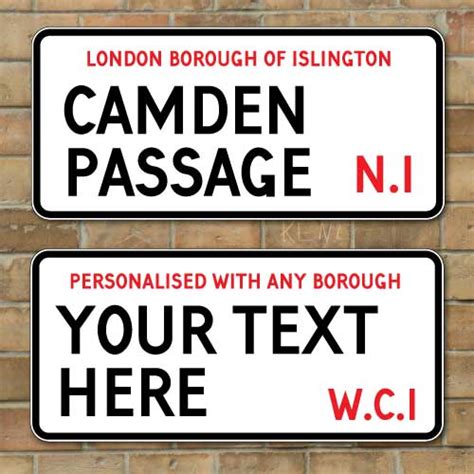 Jaf Graphics Vintage London Street Sign Road Sign Plaque