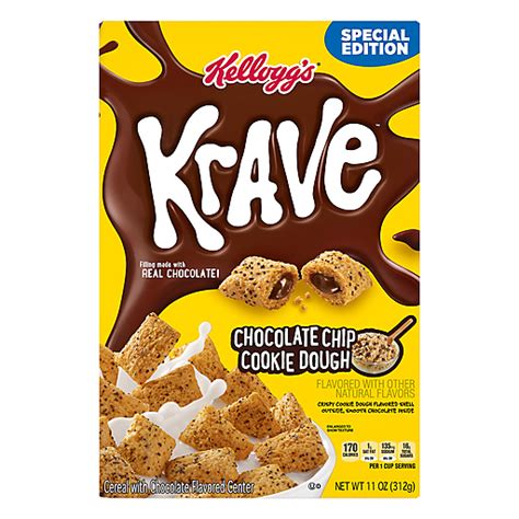 Krave Chocolate Chip Cookie Dough Cereal Cereal Donelan S Supermarkets