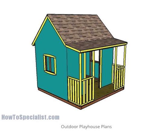 Outdoor Playhouse Free Woodworking