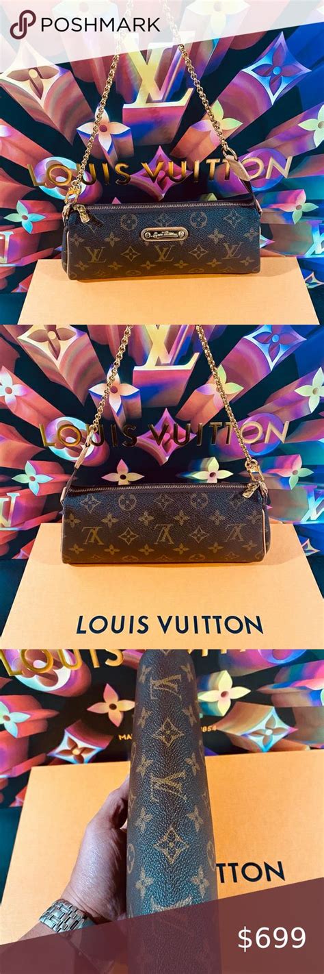 🌹authentic Louis Vuitton Eva Clutch In Monogram Authentic Louis Vuitton