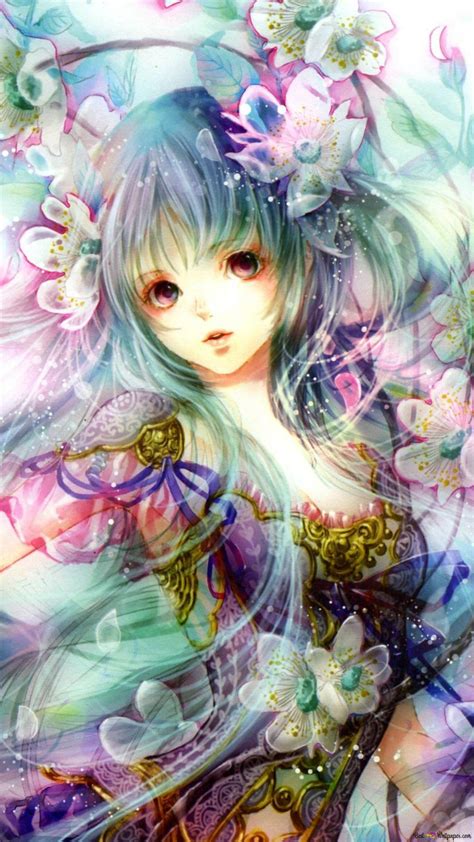 30 Anime Flower Girl Wallpaper Baka Wallpaper