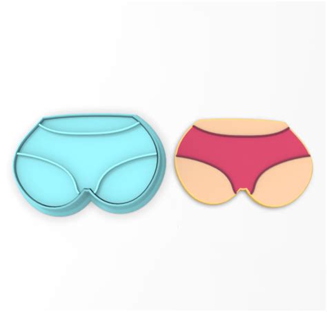 Sexy Underwear Lingerie Cookie Cutter And Stamp Bachelorette Bachelor