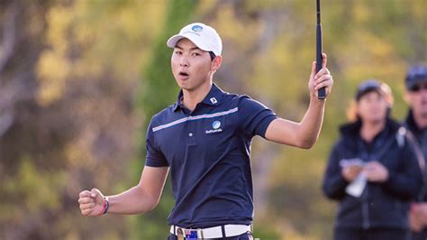 He is actualy 191th of the official world golf rankings. Min Woo Lee's eagle putt gives him the lead at Asia ...