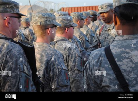 Usd C Special Troops Battalion Soldiers Receive Combat Patches Hi Res