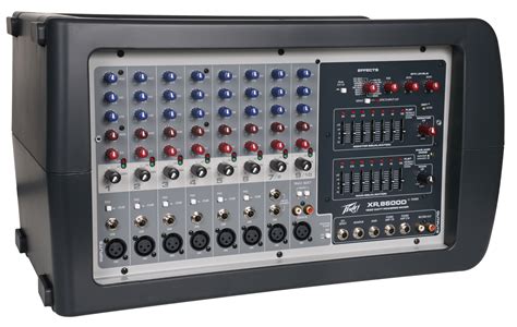 Peavey Xr 8600d Pro Audio Dj 8 Channel Powered Mixer 600 Watt Pa