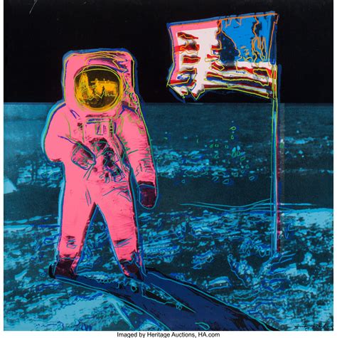 Andy Warhol American 1928 1987 Moonwalk Two Works 1987 Lot