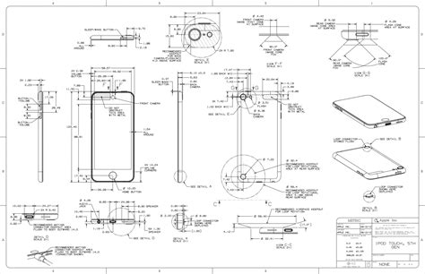 Ipod Touch E Ipod Nano Gli Schemi E Disegni Di Progettazione